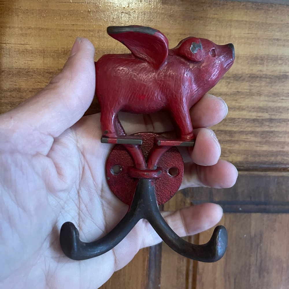 Pig cast iron hanger